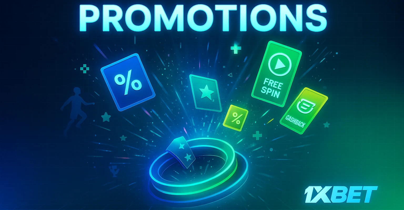 1xbet promo codes and promotions