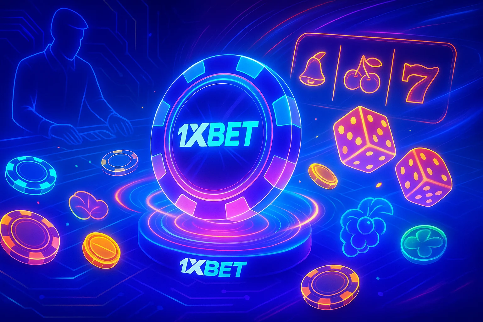 Casino and gaming bonuses from 1xbet